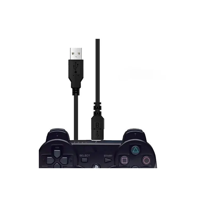 Câble USB POUR PS3 / 1.5M / NOIR - photo 3