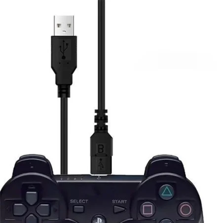 Câble USB POUR PS3 / 1.5M / NOIR - photo 4