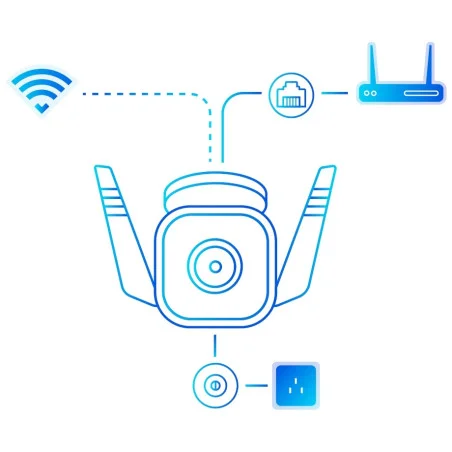 Caméra de surveillance d'extérieure TP-LINK TAPO C310 / WiFi / Full HD / 3MP - TP-Link - photo 11