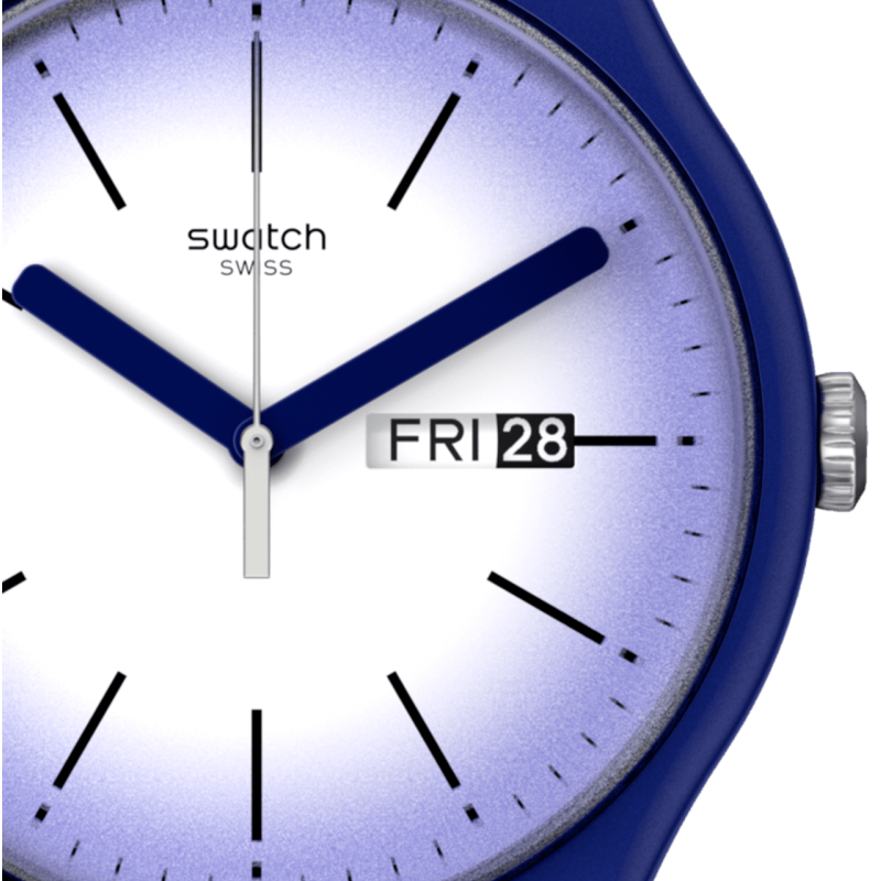 Montre Mixte Swatch Violet Verbena SUON716 - photo 3