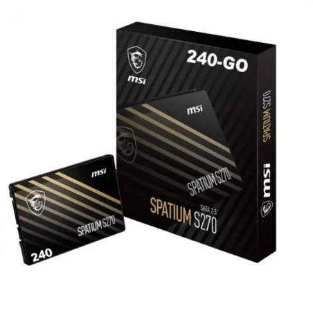 Disque Dur Interne SSD MSI SPATIUM S270 SATA 2.5" / 240 Go - MSI - photo 7