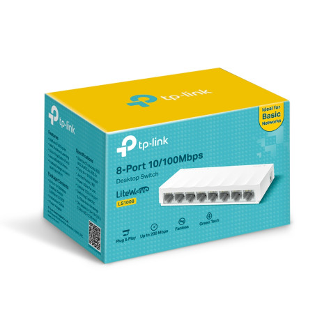 Switch de bureau TP-Link LiteWave LS1008 / 8 Ports 10/100 Mbps - TP-Link - photo 14