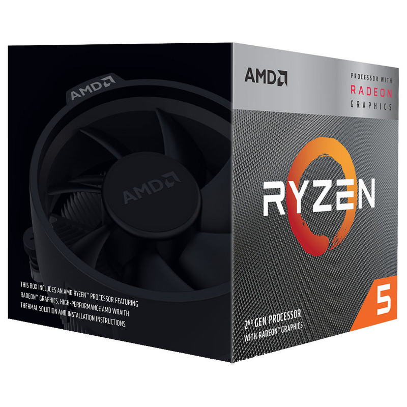 Processeur AMD Ryzen 5 3400G - AMD - photo 2