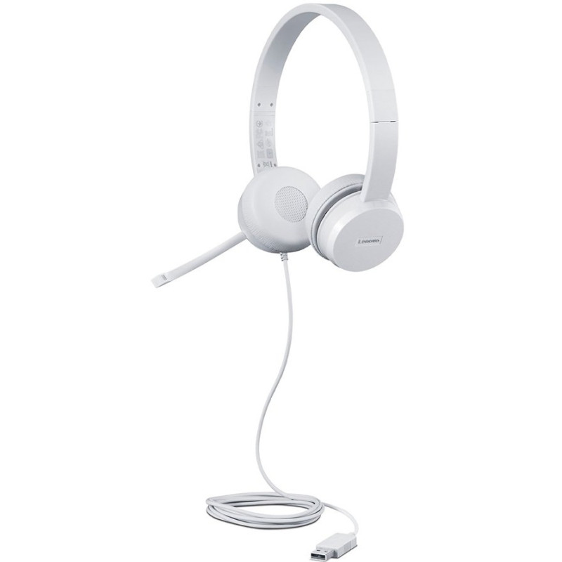 Casque Analogique Lenovo 110 / Gris - Lenovo - photo 3