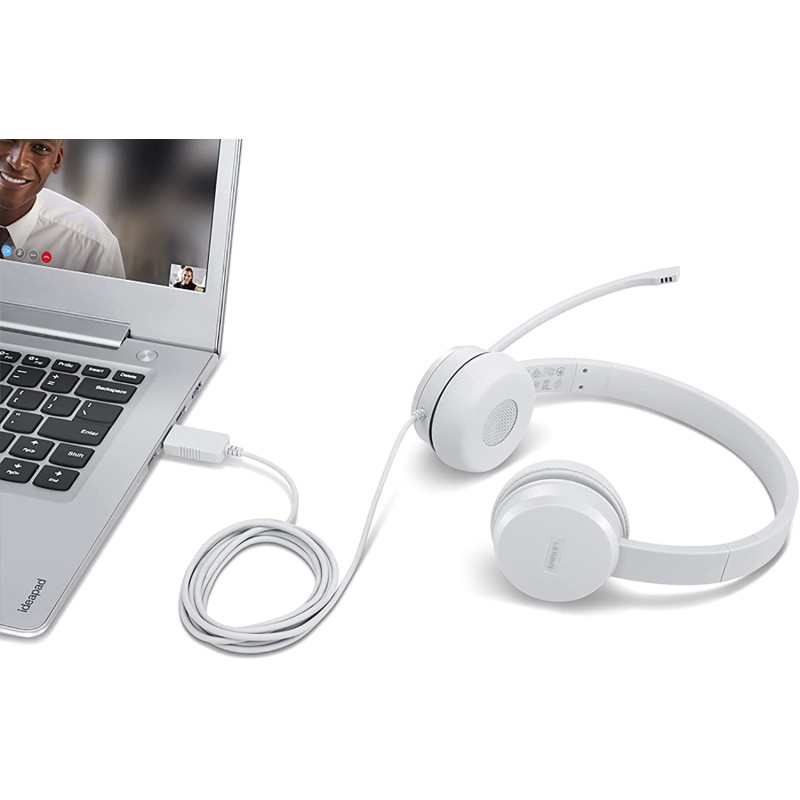 Casque Analogique Lenovo 110 / Gris - Lenovo - photo 4