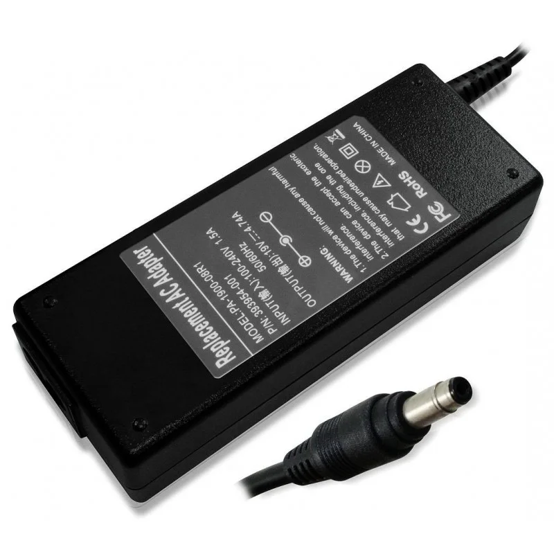 Chargeur ADAPTABLE pour Pc portable HP 18.5V / 3.5A Petit Bec - HP - photo 2
