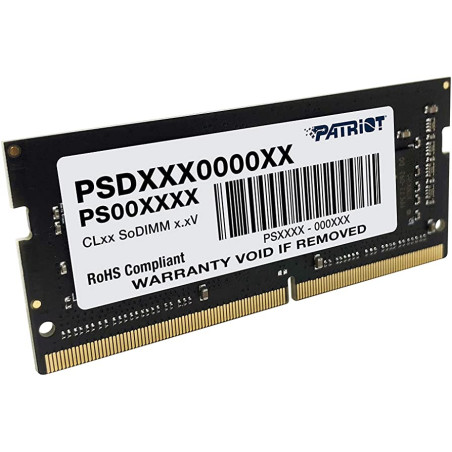 Barette Mémoire Patriot Signature SO-DIMM DDR4 CL17 / 8 Go / 2400MHz - photo 5