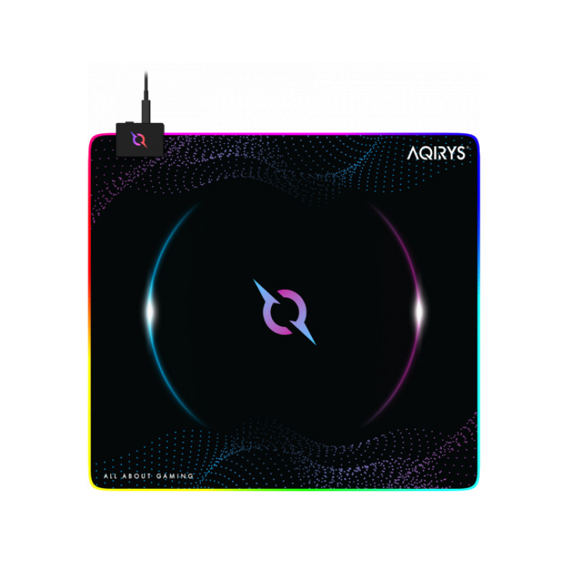 Tapis de Souris Gamer AQIRYS ECLIPSE Medium RGB - photo 1
