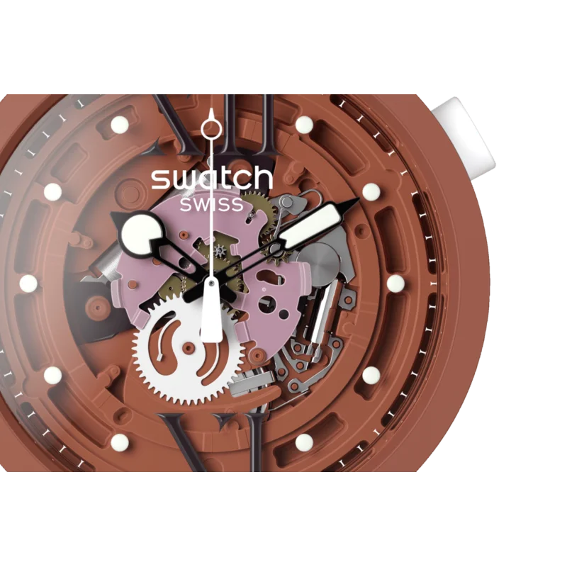 MONTRE MIXTE SWATCH CAMOFLOWER COTTON SB05C100 - photo 3