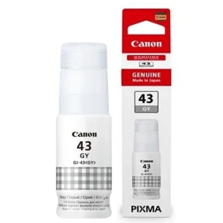 Bouteille d'encre Originale Canon GI-43GY Gris 3800 pages - Canon - photo 3