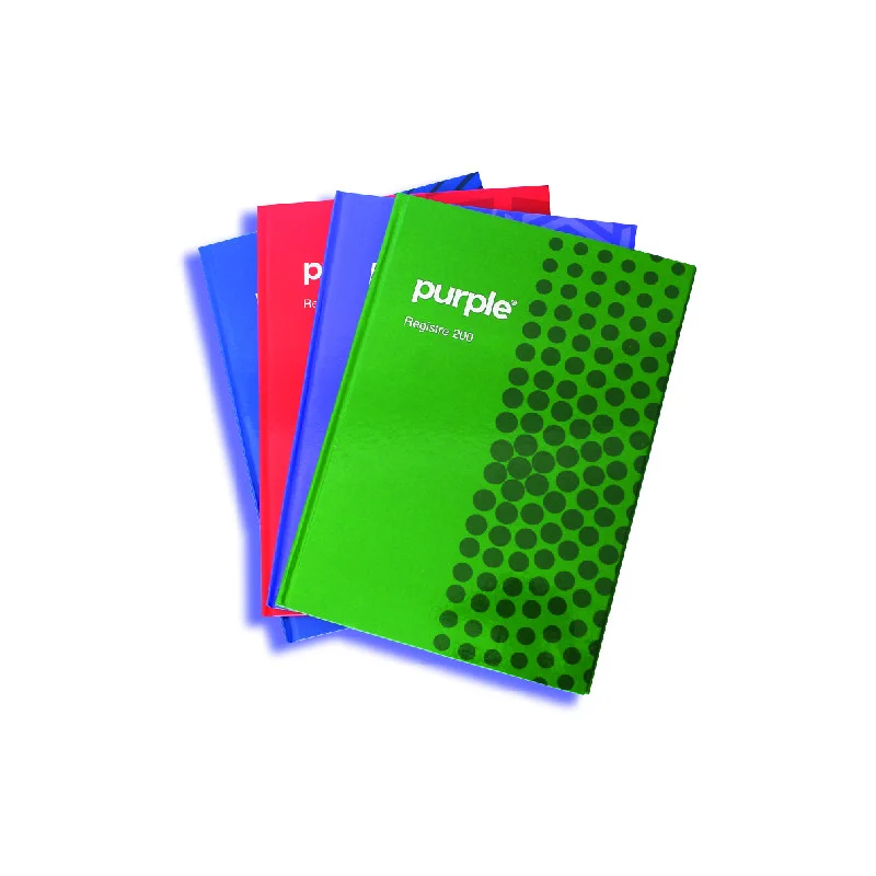Registre ESSENTIAL Purple 5/5 / 200 Pages