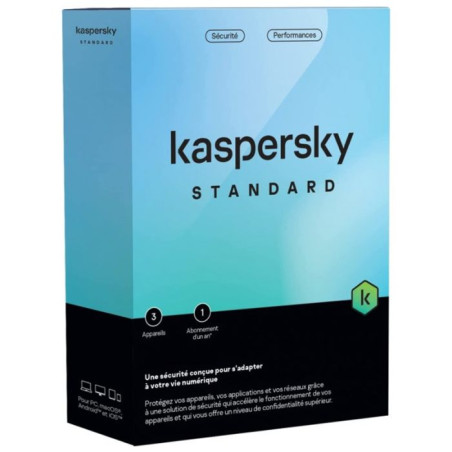 ANTIVIRUS KASPERSKY STANDARD PROTECTION / 3 poste / 1 an - photo 3