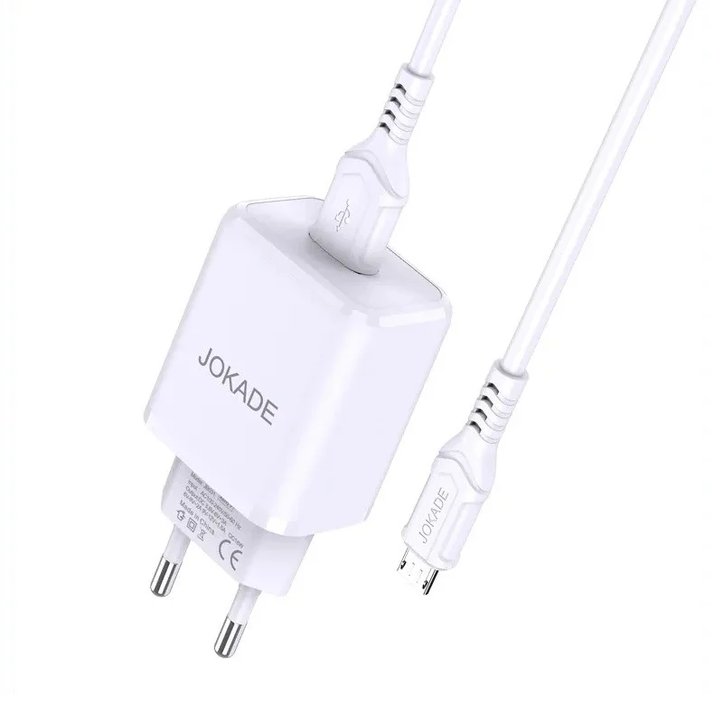 Chargeur Pour Smartphone JOKADE JB032 / USB Vers Micro USB / 18 W