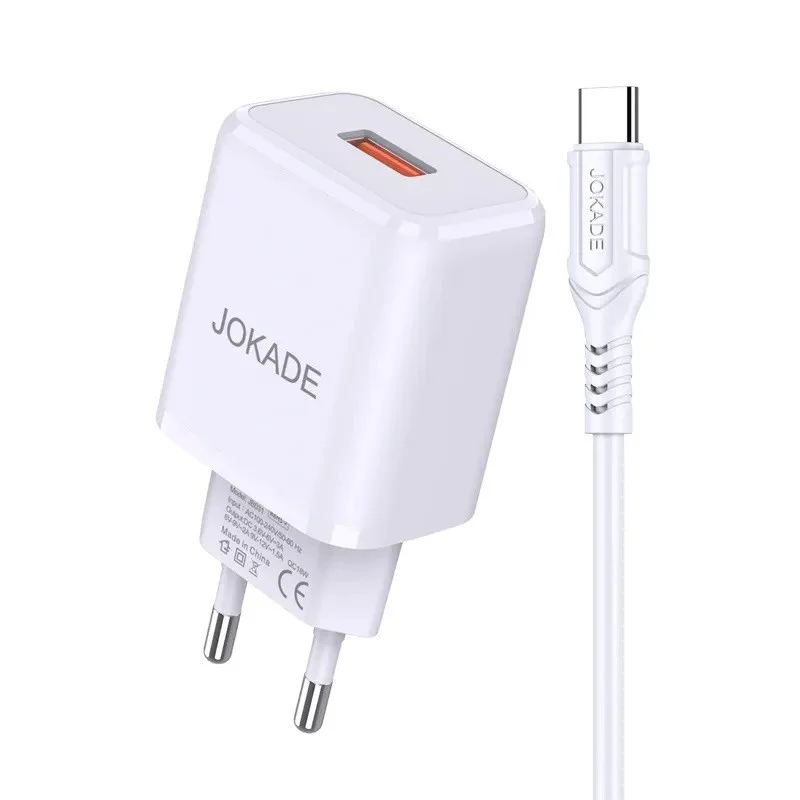 Chargeur Pour Smartphone JOKADE JB032 / USB Vers Micro USB / 18 W - photo 2