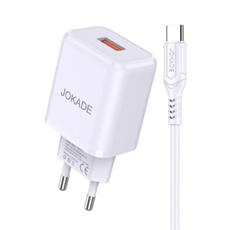 Chargeur Pour Smartphone JOKADE JB032 / USB Vers Micro USB / 18 W - photo 6