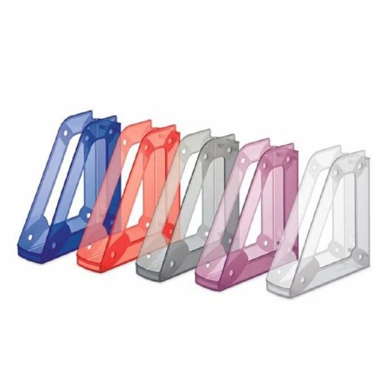 PORTE REVUE TRANSPARENT FAIBO / Bleu Transparent