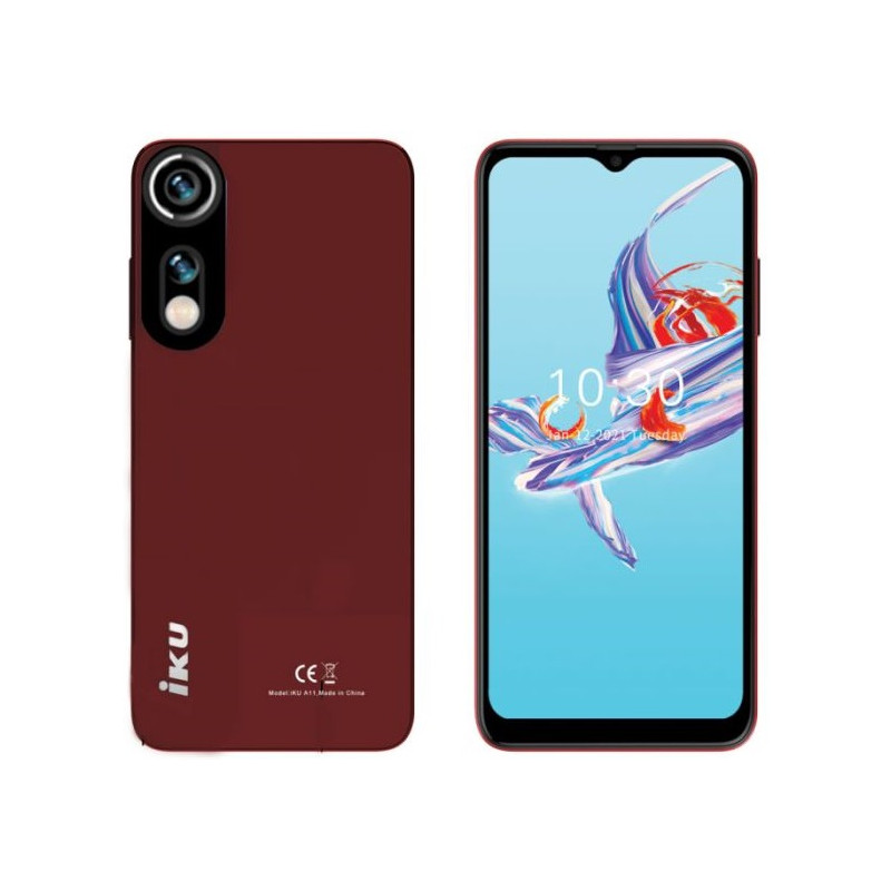 Smartphone Iku A10S / 4G / 32Go / Rouge - photo 1