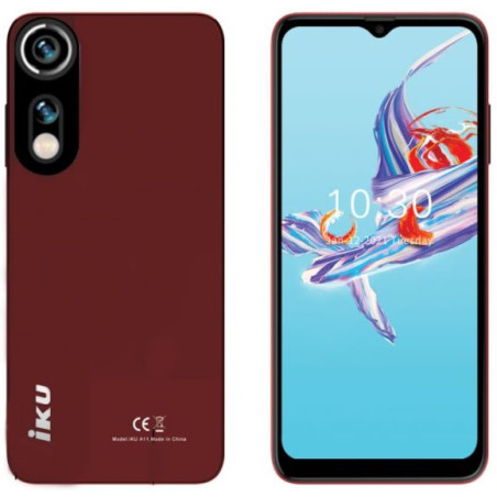 Smartphone Iku A10S / 4G / 32Go / Rouge - photo 3