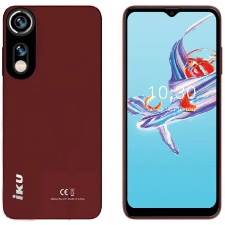 Smartphone Iku A10S / 4G / 32Go / Rouge - photo 3