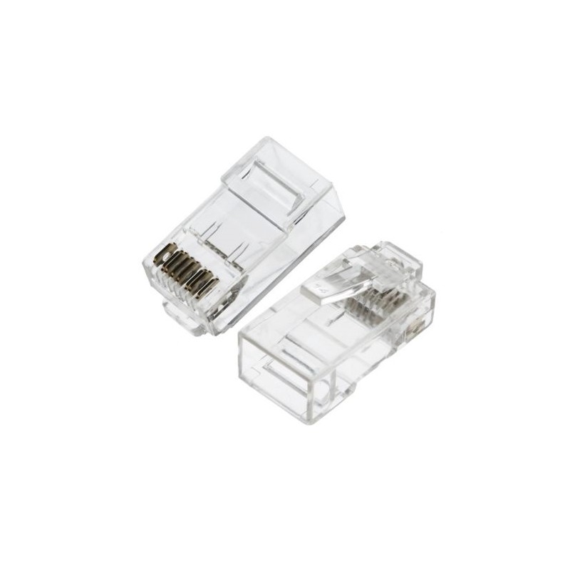 LOT DE 100 CONNECTEURS  RJ45 UTP Cat6 - photo 1