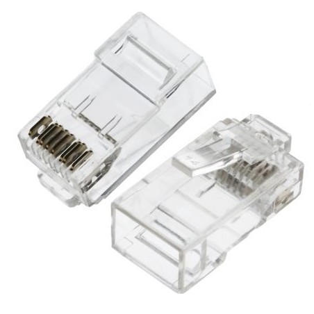 LOT DE 100 CONNECTEURS  RJ45 UTP Cat6 - photo 3