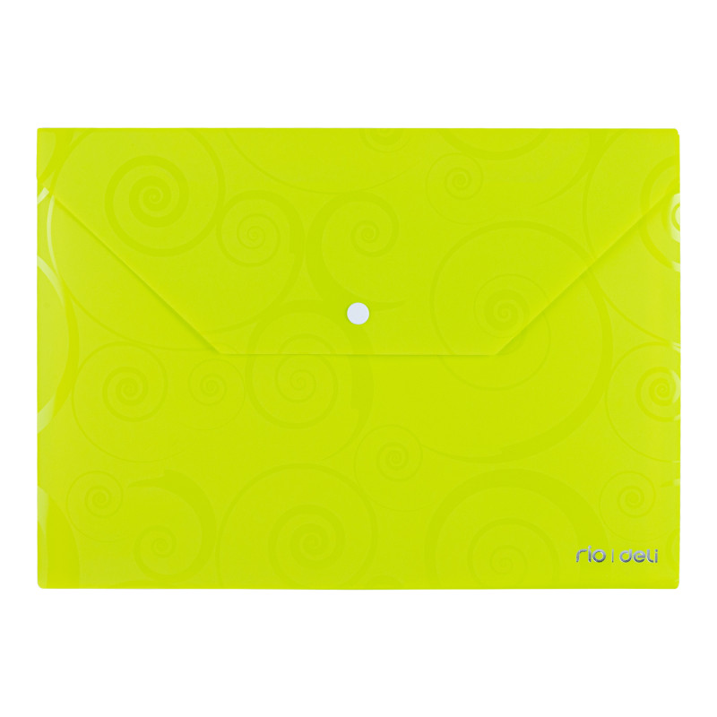 POCHETTE PP AVEC BOUTON ELECTRA DELI / A4 / ASSORTIS - photo 2