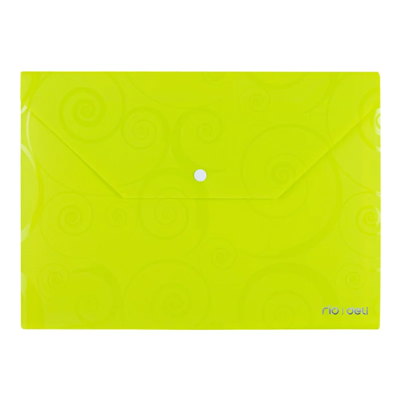 POCHETTE PP AVEC BOUTON ELECTRA DELI / A4 / ASSORTIS - photo 2