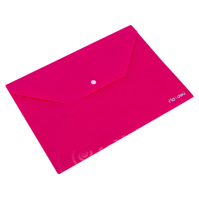 POCHETTE PP AVEC BOUTON ELECTRA DELI / A4 / ASSORTIS - photo 3