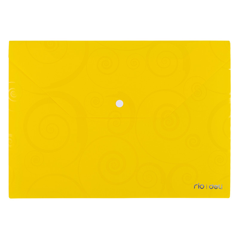 POCHETTE PP AVEC BOUTON ELECTRA DELI / A4 / ASSORTIS - photo 4