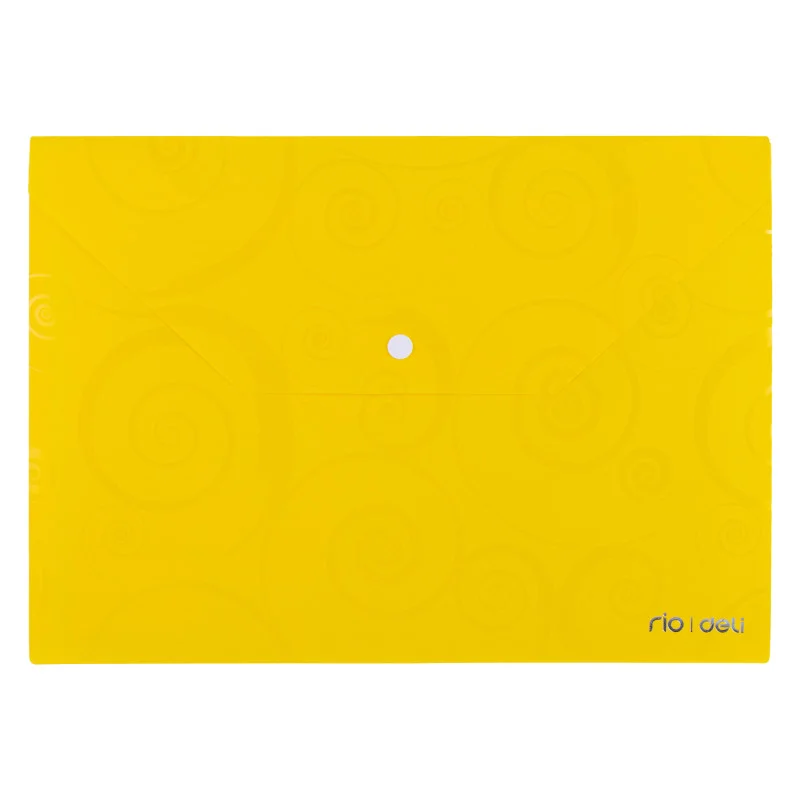 POCHETTE PP AVEC BOUTON ELECTRA DELI / A4 / ASSORTIS - photo 4