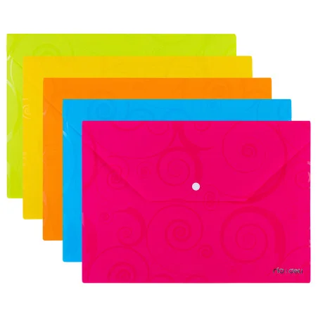 POCHETTE PP AVEC BOUTON ELECTRA DELI / A4 / ASSORTIS - photo 7