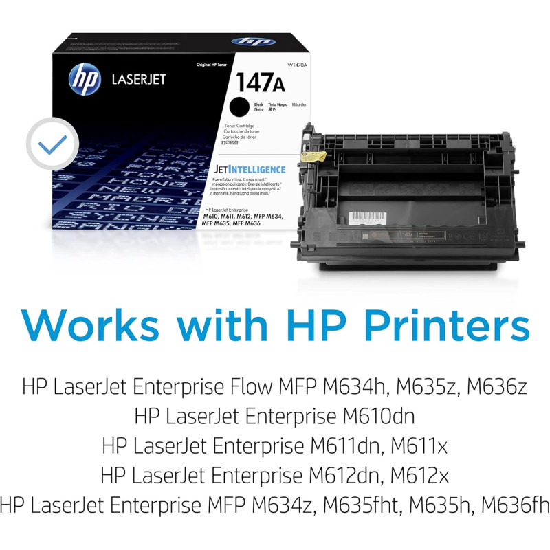 Toner ORIGINAL HP LaserJet 147A / Noir - HP - photo 3