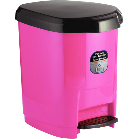 CORBEILLE A PAPIER ARK 1580 AVEC PEDAL / 20 LITRES / ROSE - photo 3
