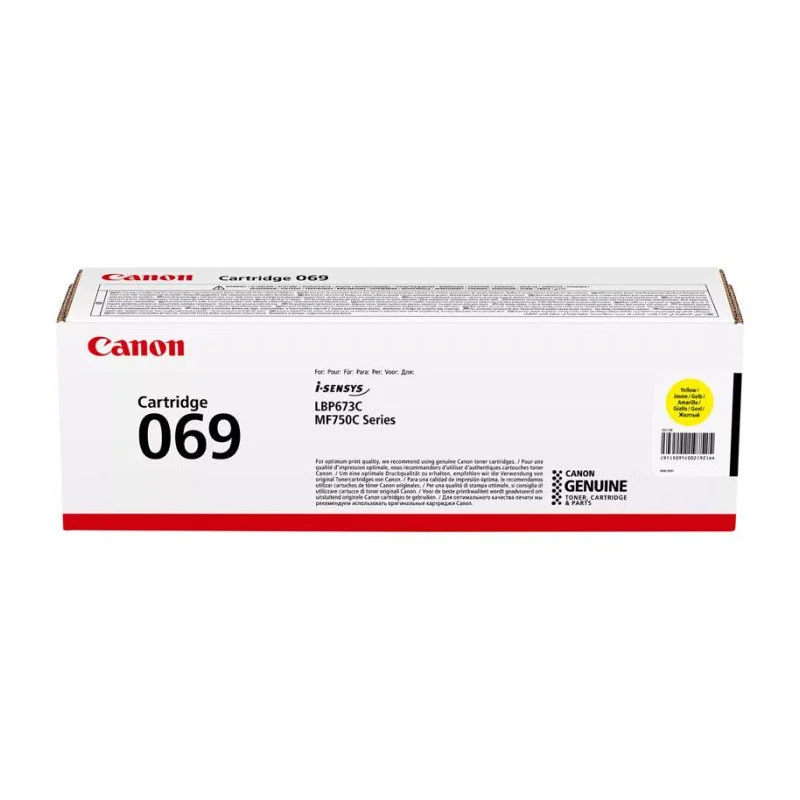 Toner Adaptable CANON CRG 069 Y / Yellow - Canon - photo 2
