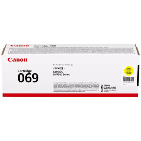 Toner Adaptable CANON CRG 069 Y / Yellow - Canon - photo 6