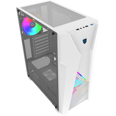 Boîtier Gamer Midi Tour AQIRYS-CANOPUS ARGB / Blanc - photo 12