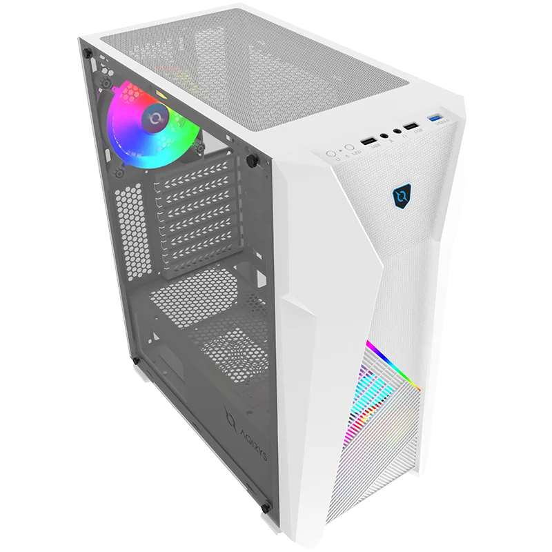 Boîtier Gamer Midi Tour AQIRYS-CANOPUS ARGB / Blanc - photo 3