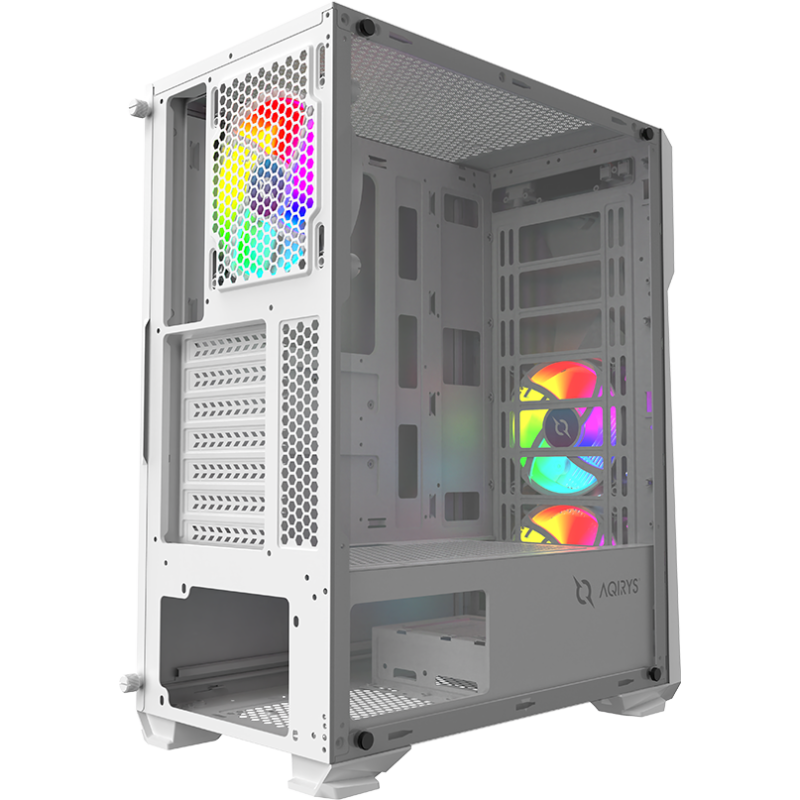 Boîtier Gamer Midi Tour AQIRYS-CANOPUS ARGB / Blanc - photo 6