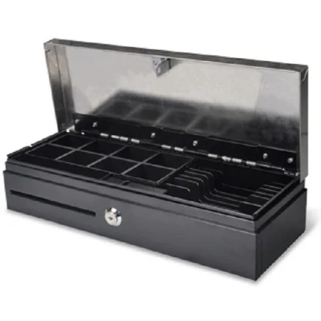 Tiroir Caisse 71SS 460A RJ 6bills / 8coins / NOIR / INOX - photo 3