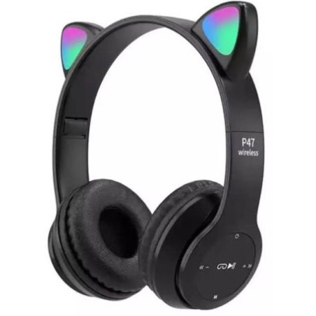 Casque-Micro Bluetooth P47 / Noir - photo 5