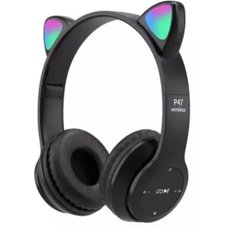 Casque-Micro Bluetooth P47 / Noir - photo 5