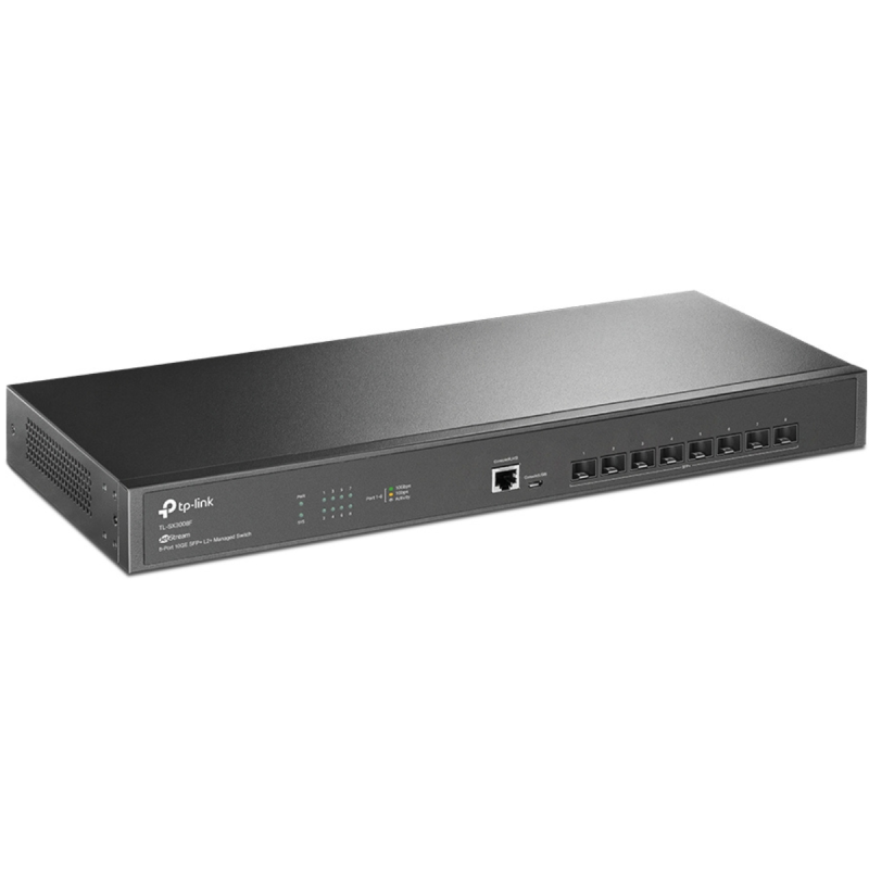 Switch manageable JetStream TP-Link TL-SX3008F 8 ports 10GE SFP+ L2+ - TP-Link - photo 2