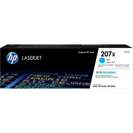 Cartouche de toner HP 207X Cyan LaserJet originale / W2212X - HP - photo 8