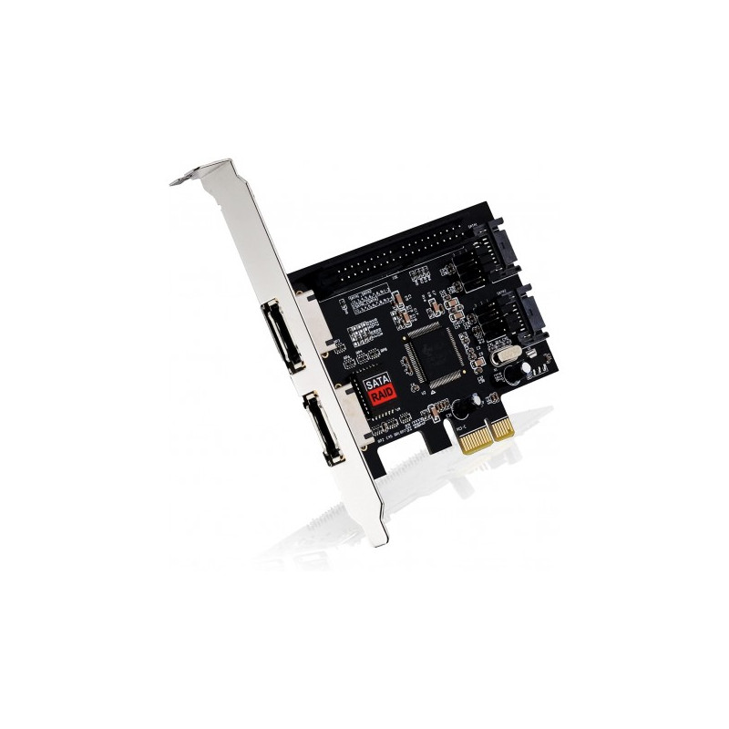 Carte PCI-E avec 2 ports SATA 1ports IDE - photo 1