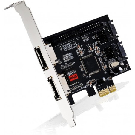 Carte PCI-E avec 2 ports SATA 1ports IDE - photo 4