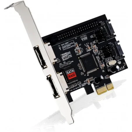 Carte PCI-E avec 2 ports SATA 1ports IDE - photo 4
