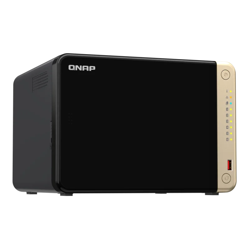 Serveur NAS QNAP TS-664-8G / INTEL CELERON N5095 / Noir - Intel - photo 1
