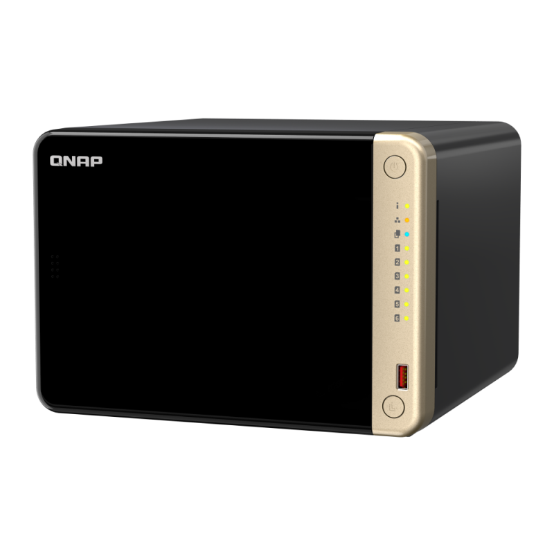 Serveur NAS QNAP TS-664-8G / INTEL CELERON N5095 / Noir - Intel - photo 3