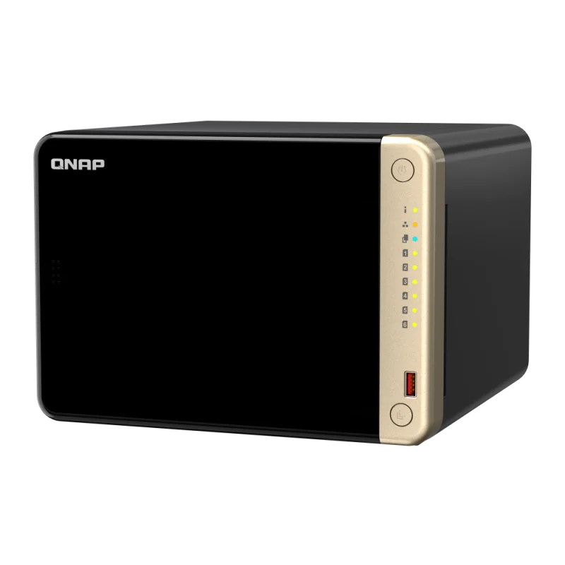 Serveur NAS QNAP TS-664-8G / INTEL CELERON N5095 / Noir - Intel - photo 3