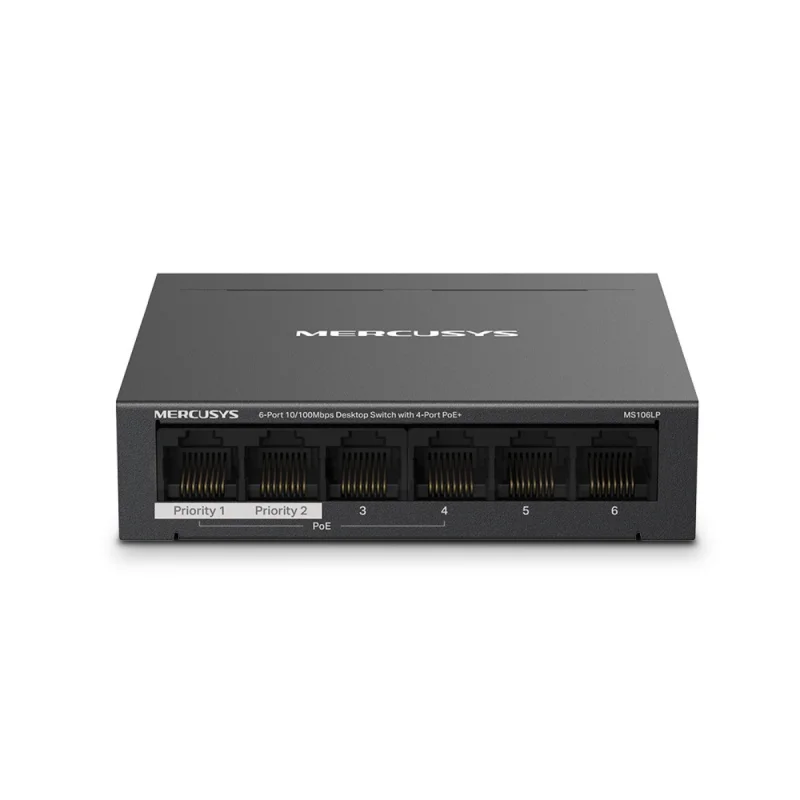 Switch De Bureau Mercusys MS110P / 10 ports 10/100 Mbps avec PoE+ 8 ports - photo 1